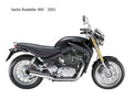 Sachs Roadster800 2001 motorbike A4 Photo Print