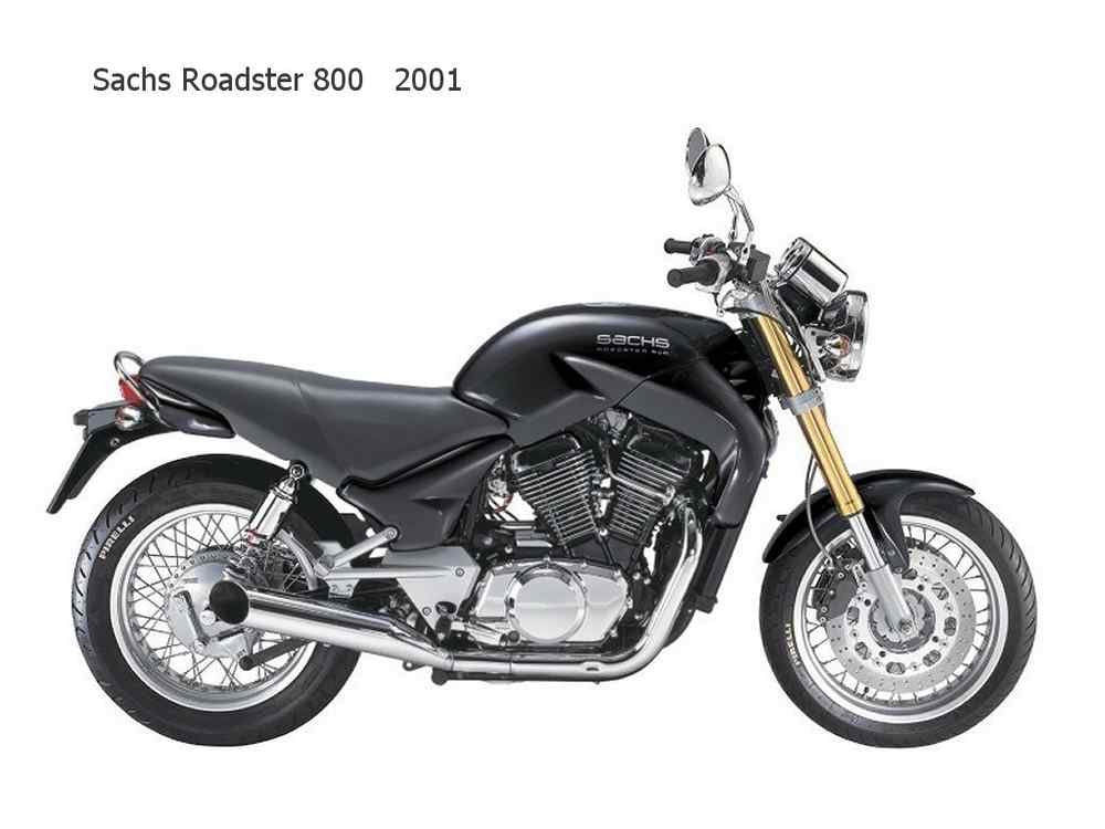 Sachs Roadster800 2001 motorbike A4 Photo Print