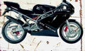 Sachs XTC125 2001 Aged Vintage A4 Photo Print