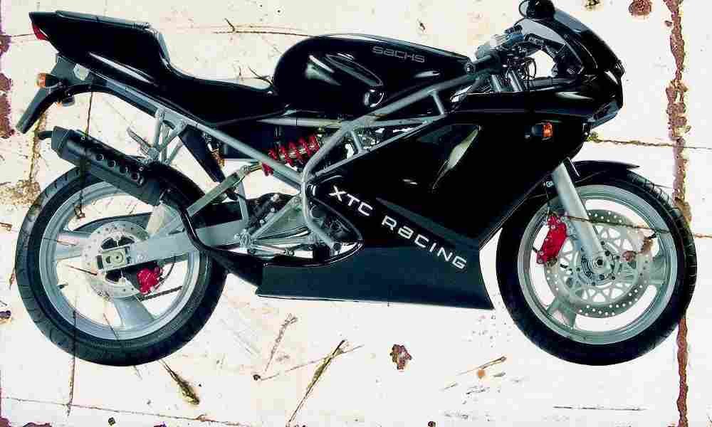 Sachs XTC125 2001 Aged Vintage A4 Photo Print