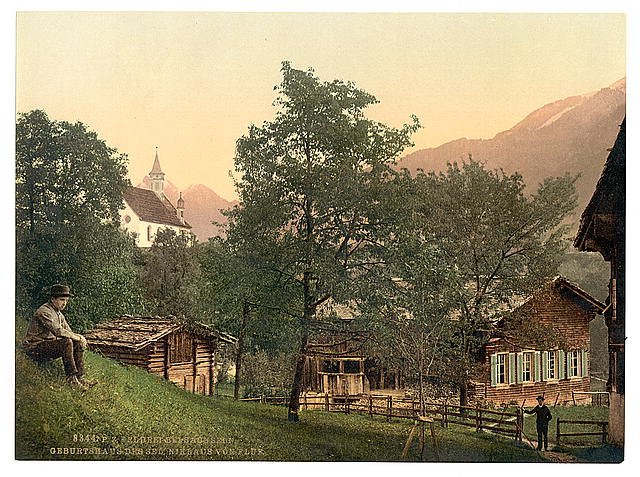 Sachseln Unterwald 2 Vintage A4 Photo Print