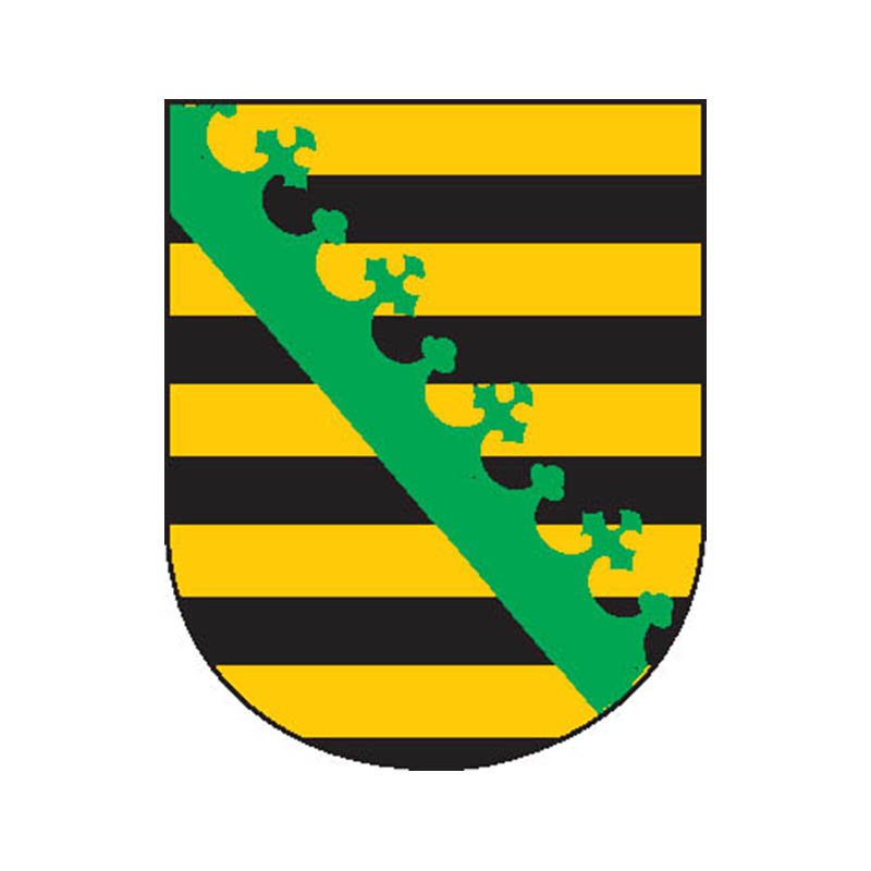 Sachsen Coat Of Arms N237 A4 Photo Print