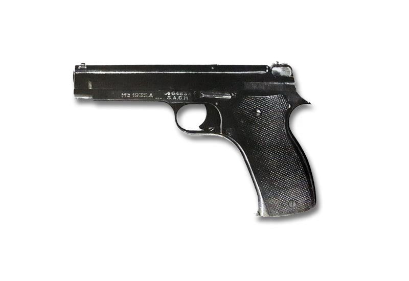 Sacm Modele 1935a Semi Automatic Pistol France A4 Photo Print