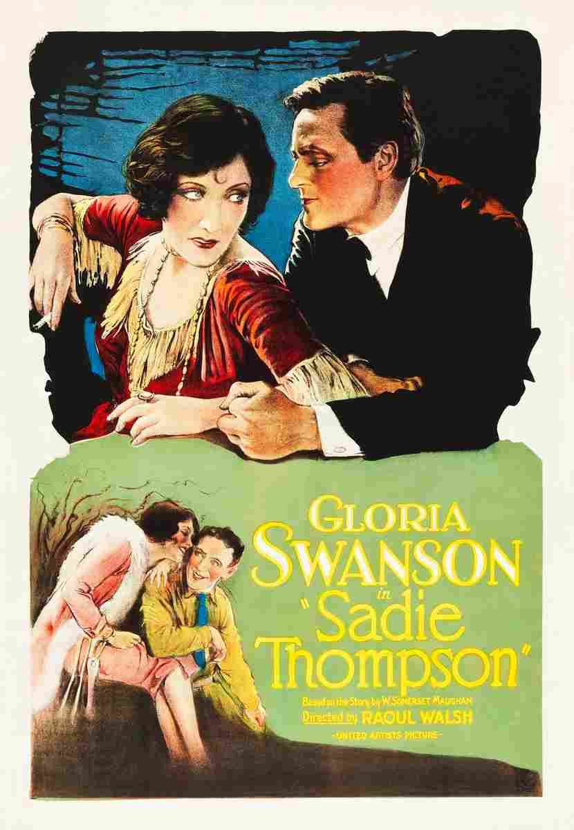 Sadie Thompson 01  film star poster A4 Photo Print