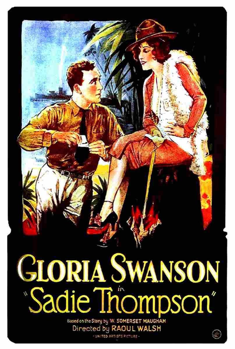 Sadie Thompson 02  film star poster A4 Photo Print