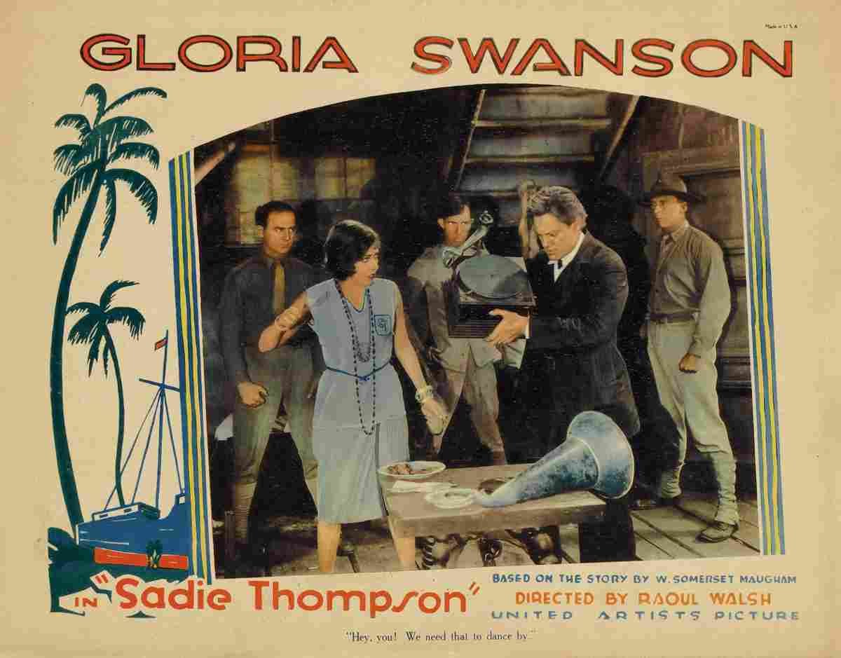 Sadie Thompson 07  film star poster A4 Photo Print