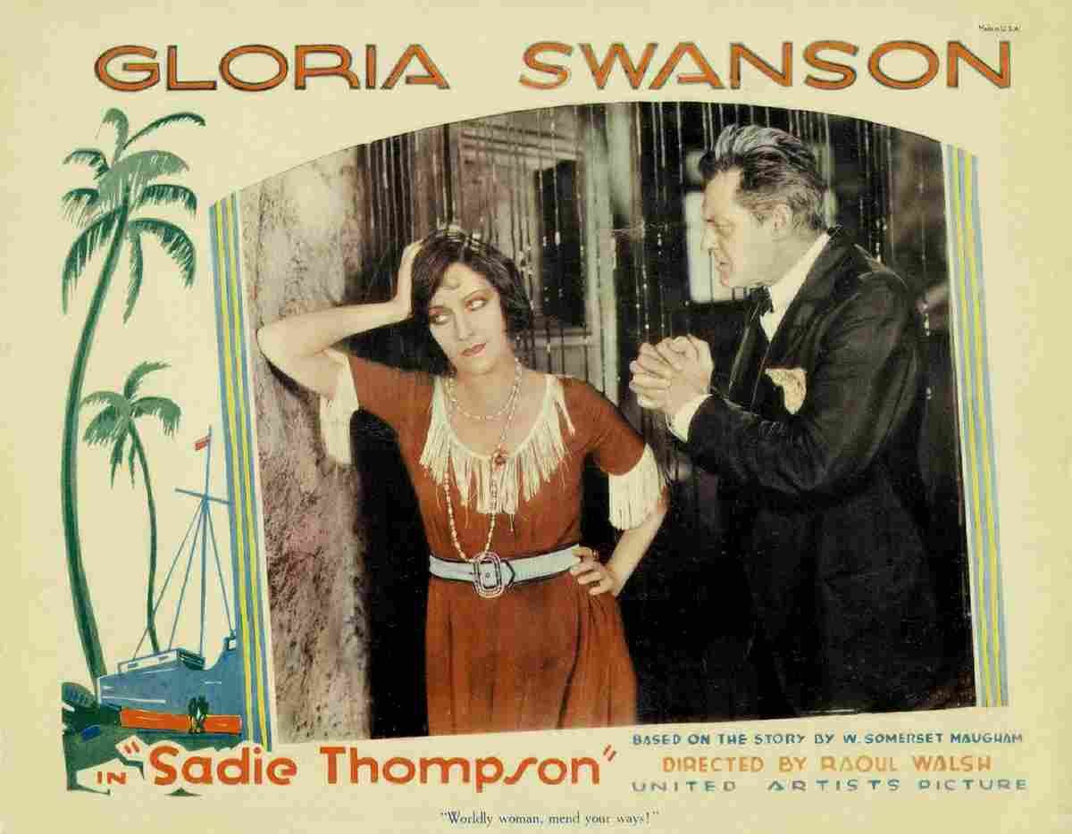 Sadie Thompson 08  film star poster A4 Photo Print