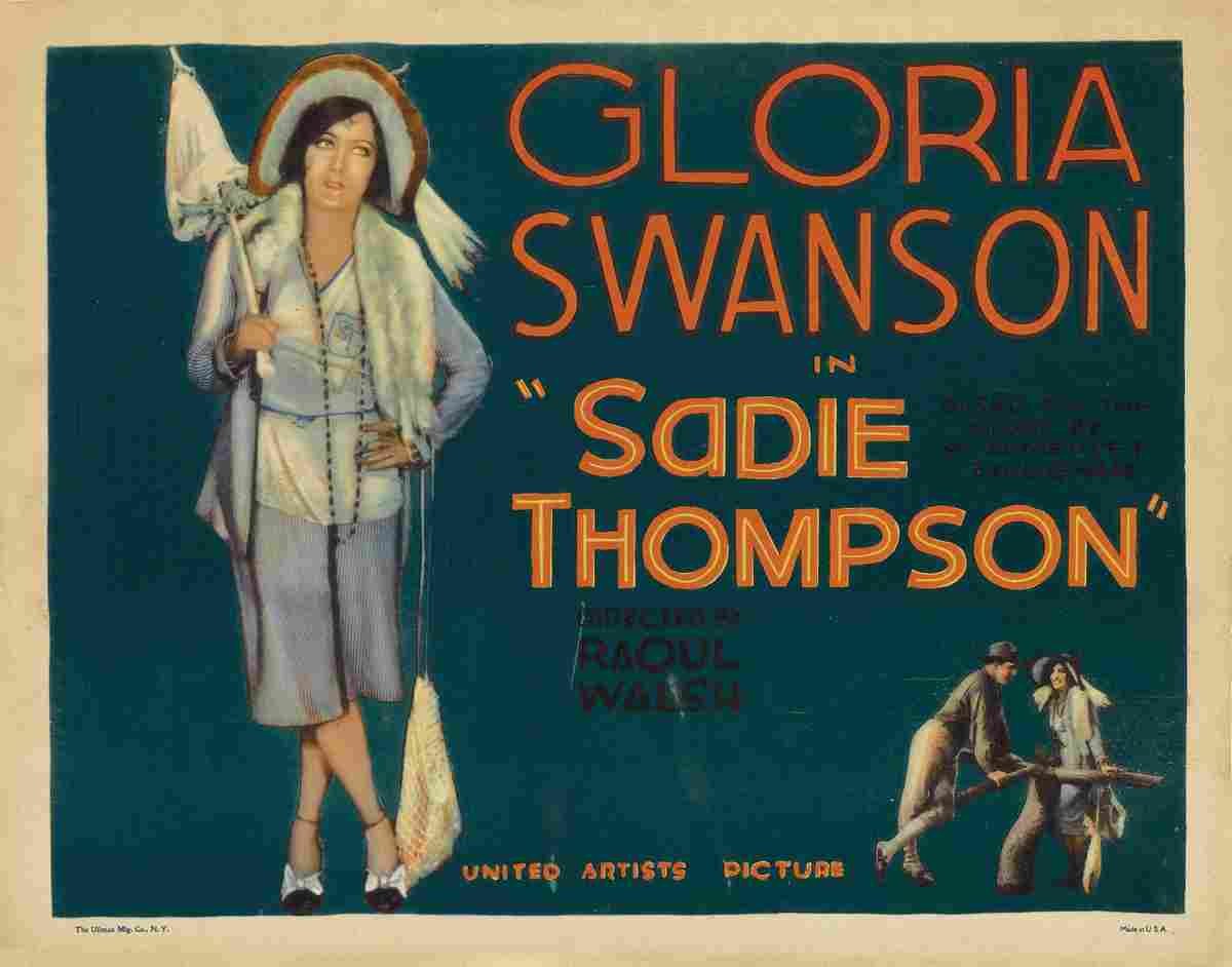 Sadie Thompson 09  film star poster A4 Photo Print