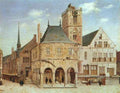 Saenredam Pieter Jansz The Old Town Hall In Amsterdam A4 Photo Print