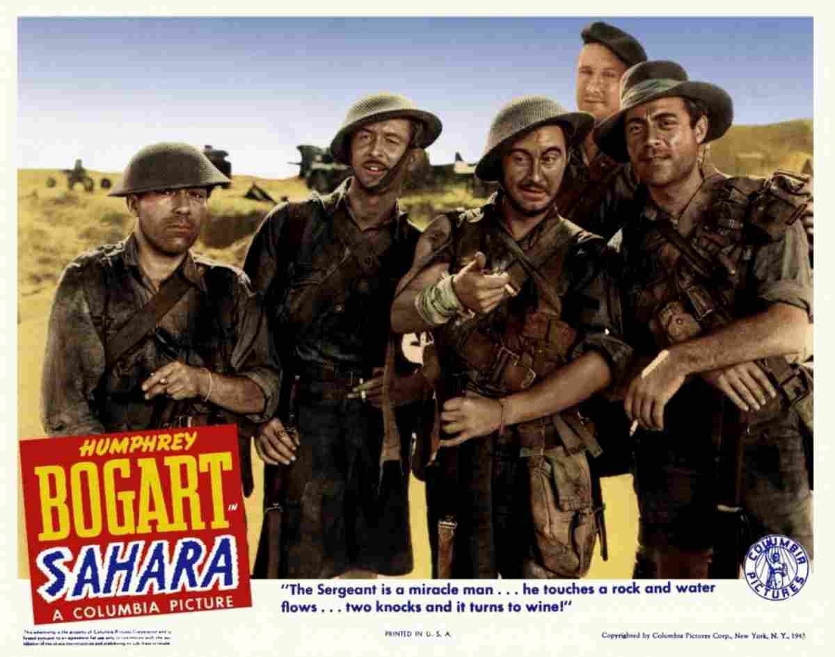 Sahara 1943 04  film star poster A4 Photo Print