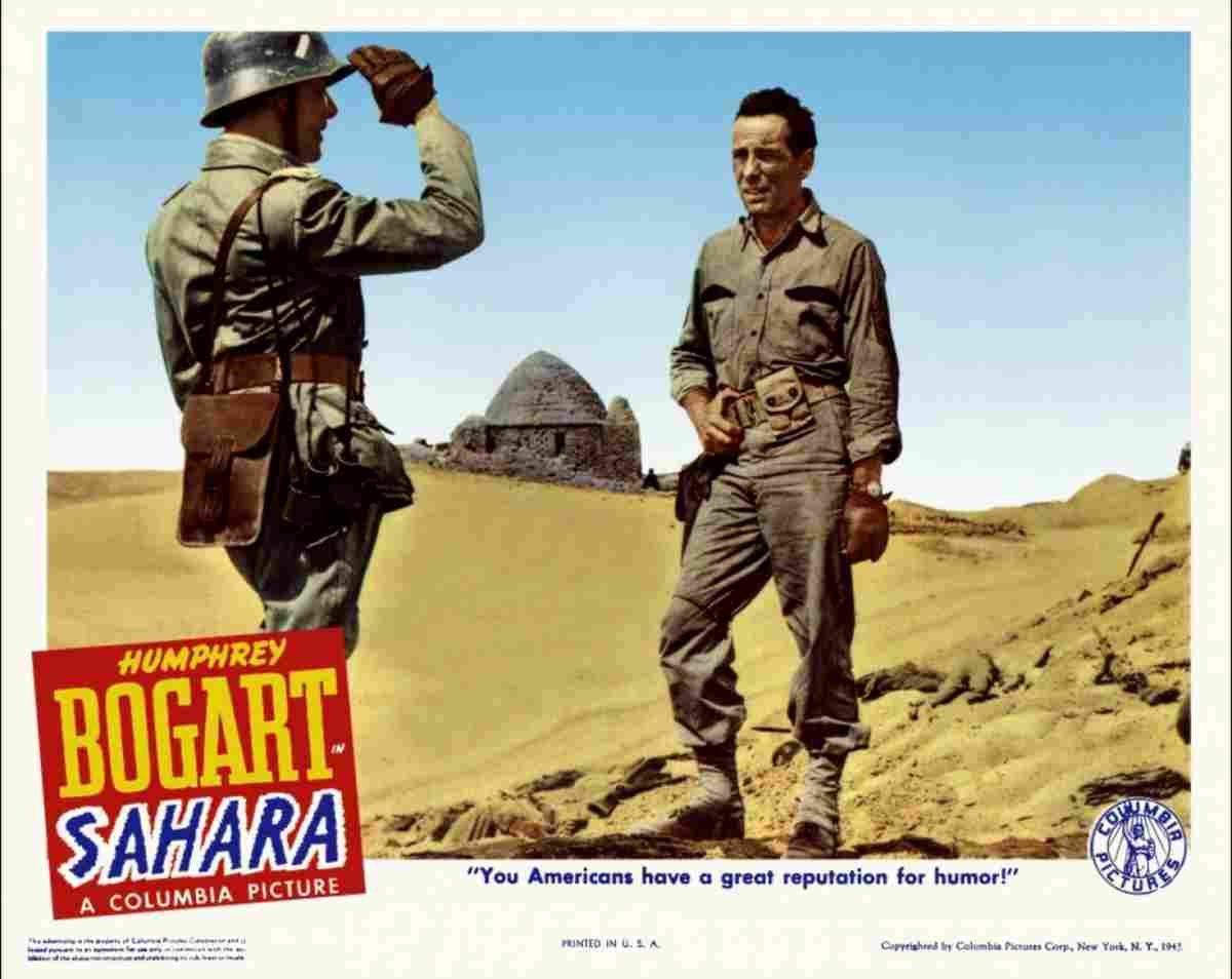 Sahara 1943 06  film star poster A4 Photo Print