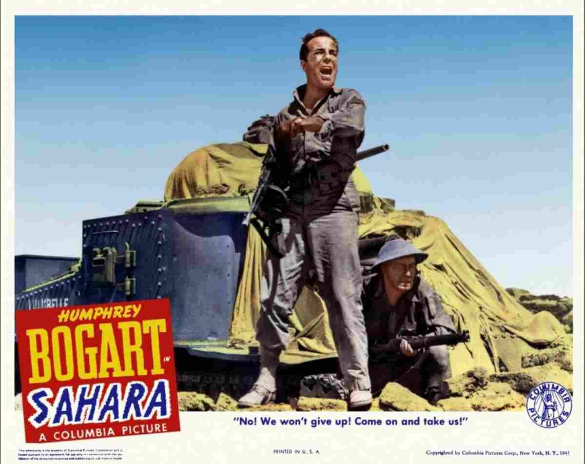Sahara 1943 08  film star poster A4 Photo Print