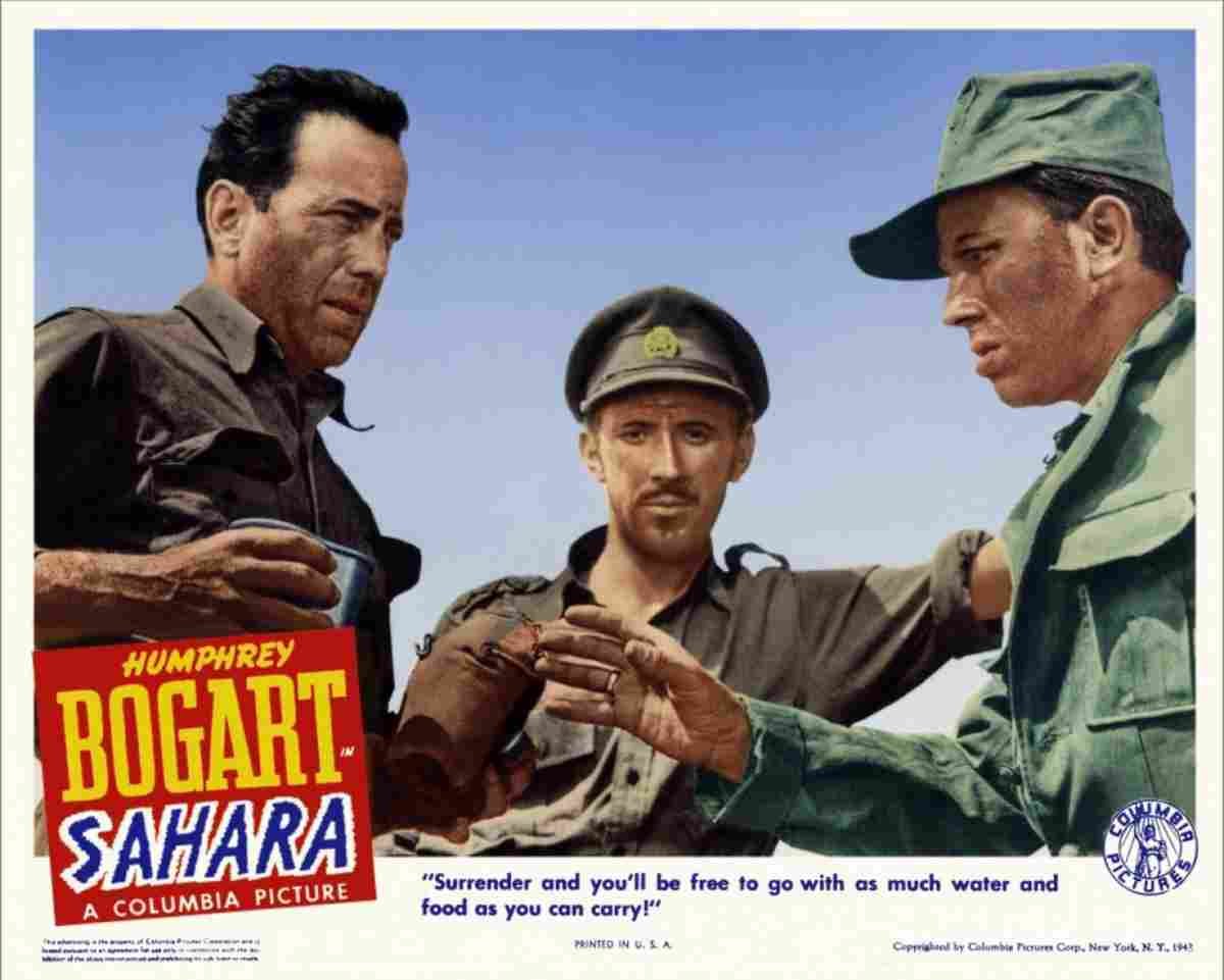 Sahara 1943 09  film star poster A4 Photo Print