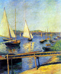 Sailboat At Argenteuil Caillebotte A4 Photo Print