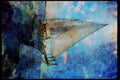 Sailboats Sail Sailing 007018 Ketch, View Of Bowsprit A4 Limited Edition Watercolour Print