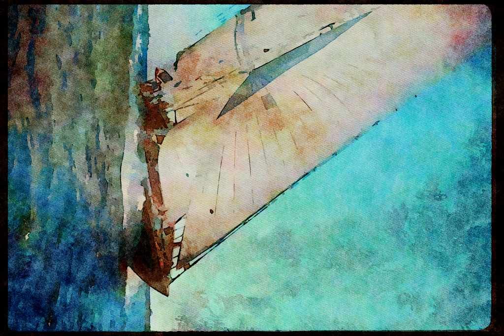 Sailing Boats 172002 J Class Shamrock IV Reaches In Penobscot Bay, Maine A4 Limited Edition Watercolour Print