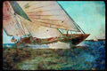 Sailing Boats 172012 Shamrock IV A4 Limited Edition Watercolour Print