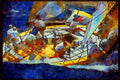 Sailing Boats 172083 Corum Rounding A Mark, Hawaii's Kenwood Cup A4 Limited Edition Watercolour Print
