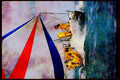 Sailing Sail 338004 All Hands On Deck A4 Limited Edition Watercolour Print