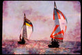 Sailing Sail 338034 Sparkles On The Water A4 Limited Edition Watercolour Print