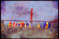 Sailing Sail 338048 Starting Point_ Golden Gate A4 Limited Edition Watercolour Print
