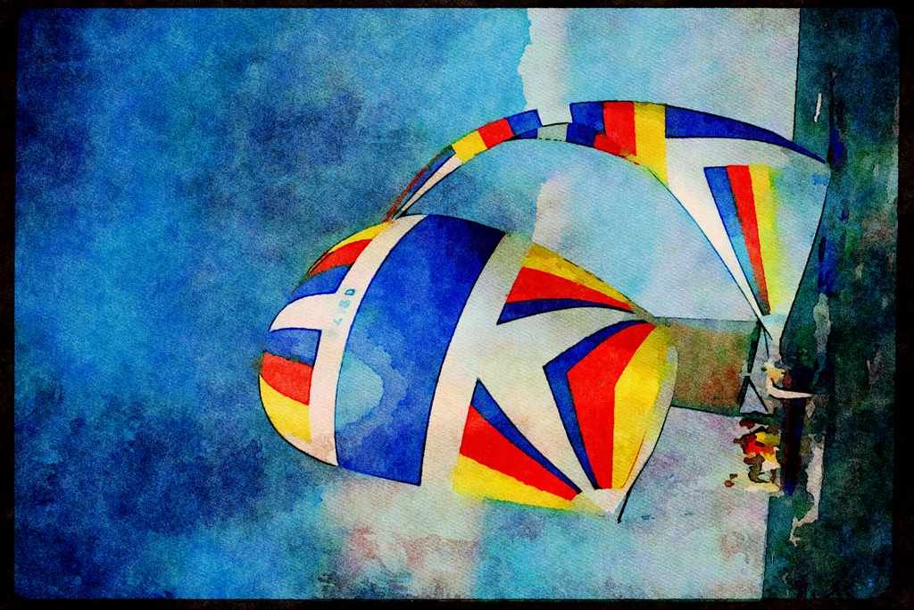 Sailing Sail 338053 Maximum Sail Area A4 Limited Edition Watercolour Print