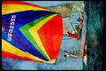 Sailing Sail 338060 Razzle Dazzle Jibing A4 Limited Edition Watercolour Print