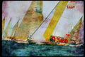 Sailing Sail 338069 On The Nose A4 Limited Edition Watercolour Print