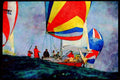 Sailing Sail 338078 Surf's Up A4 Limited Edition Watercolour Print