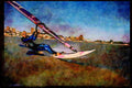 Sailing Sail Sailboarding 339037 Missisippi River Fun A4 Limited Edition Watercolour Print