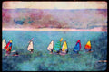 Sailing Sail Sailboarding 339052 Nebraska Regatta A4 Limited Edition Watercolour Print