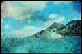 Sailing Sail Sailboarding 339065 Practice, Diamond Head, Oahu, Hawaii A4 Limited Edition Watercolour Print