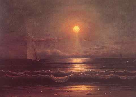 Sailing by Moonlight A4 Photo Print