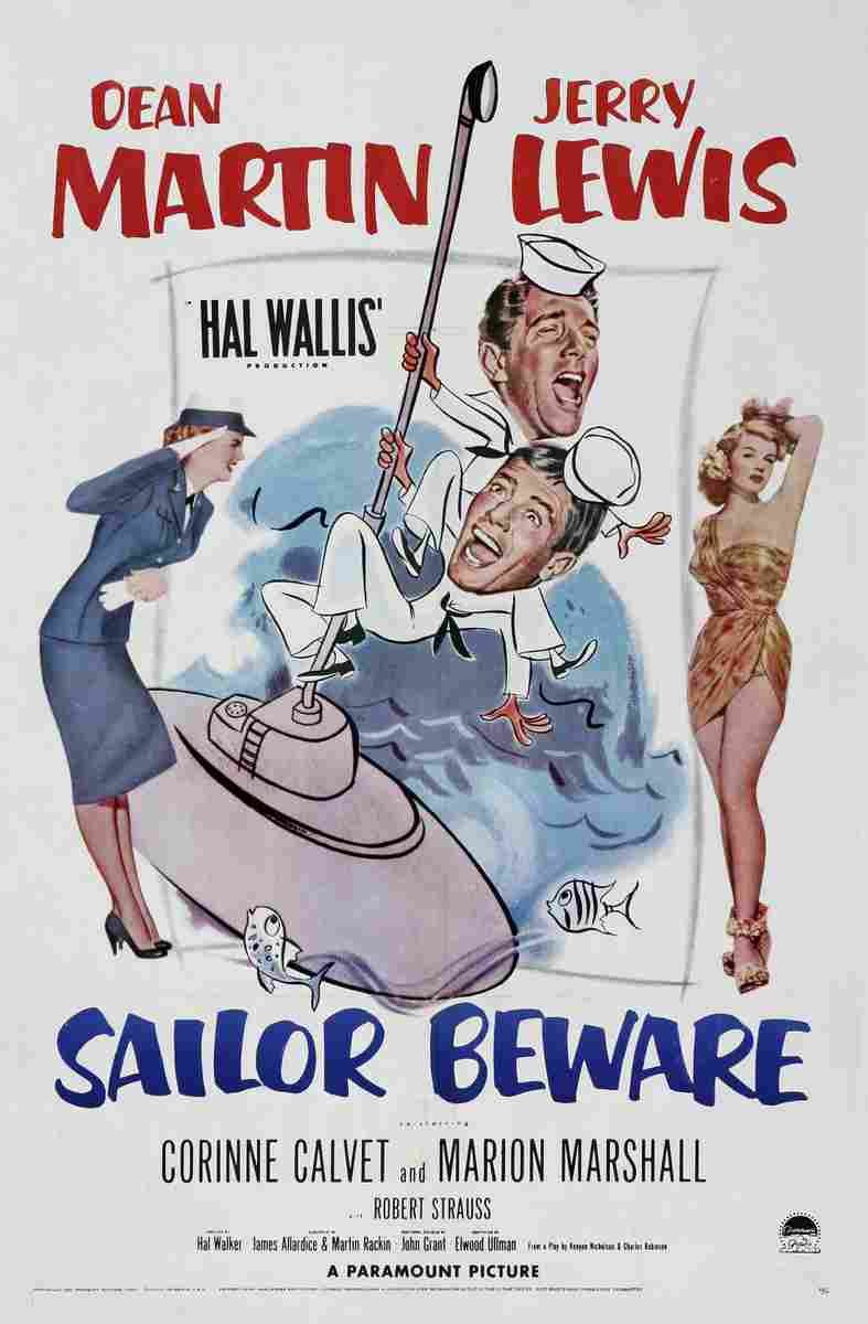 Sailor Beware 01  film star poster A4 Photo Print