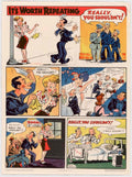 Sailors Nightclub Rooms American World War II Advert Poster