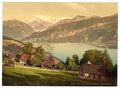 Saint Beatenberg Bernese Oberland Vintage A4 Photo Print