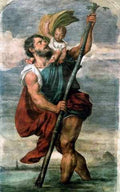 Saint Christopher A4 Photo Print