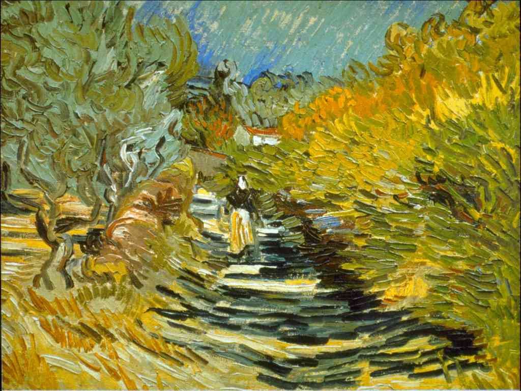 Saint Remy Van Gogh A4 Photo Print