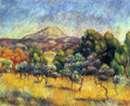 Sainte Vicoria Mountain Renoir A4 Photo Print