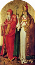 Saints Simeon and Lazarus by Durer A4 Photo Print