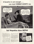 Sal Hepatica Women 1930s Vintage Retro Advert Poster