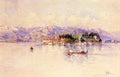 Sala Paolo Boating On Lago maggiore Isola Bella Beyond A4 Photo Print