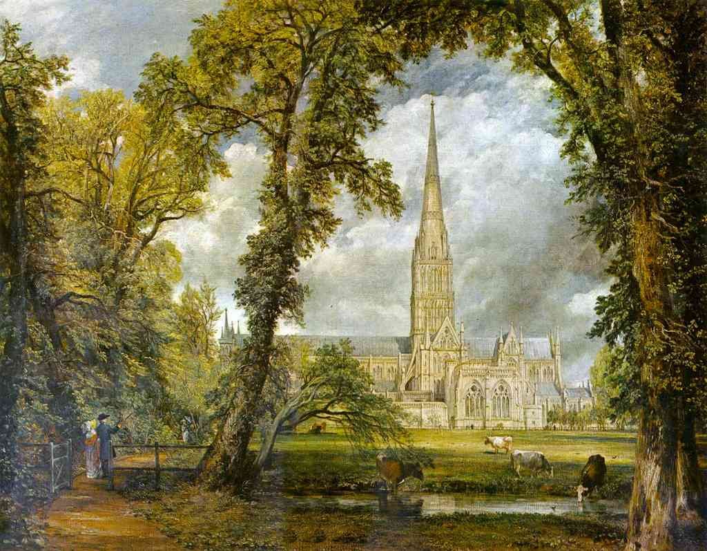 Salisbury Cathedral Byconstable A4 Photo Print