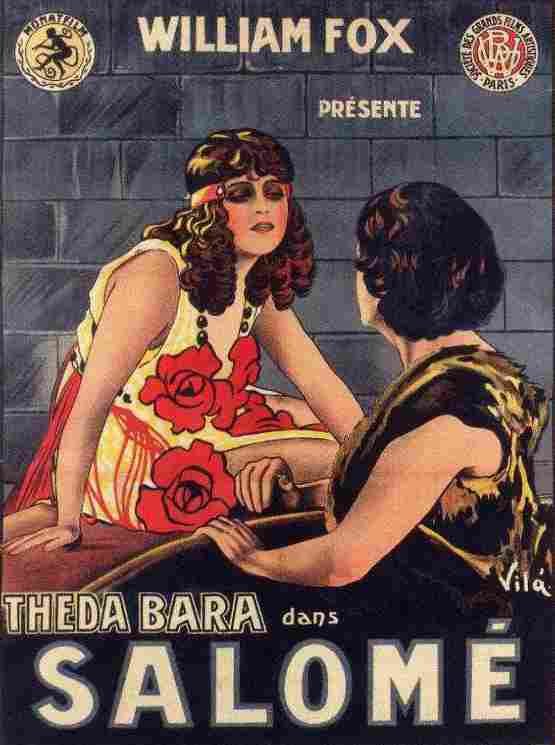 Salome 1918 03  film star poster A4 Photo Print