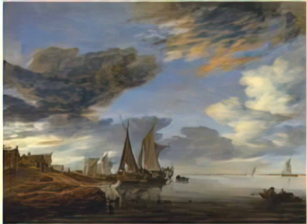 Salomon Ruysdael ruysdael thyssen mnac Art A4 Photo Print