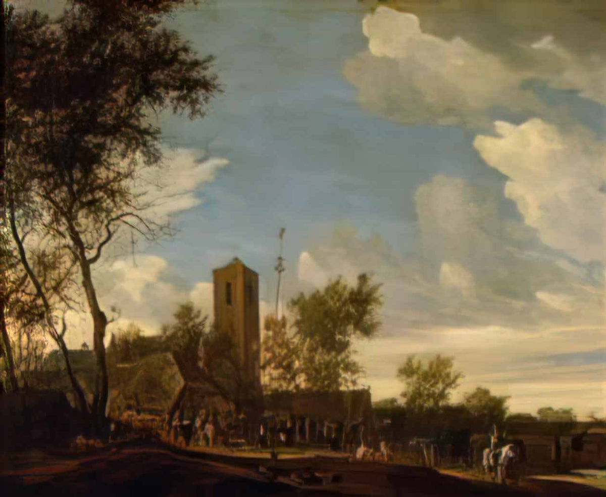 Salomon Ruysdael salomon van ruysdael kunsthistorisches museum wien g Art A4 Photo Print