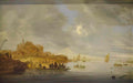 Salomon van Ruysdael le bac salomon van ruysdael mus e du louvre Art A4 Photo Print