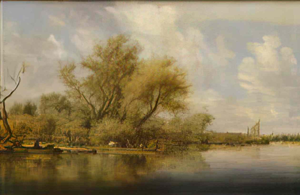 Salomon van Ruysdael le debarcad re salomon van ruysdael mus e du lou Art A4 Photo Print