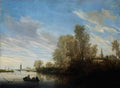 Salomon van Ruysdael ruysdael 45river Art A4 Photo Print