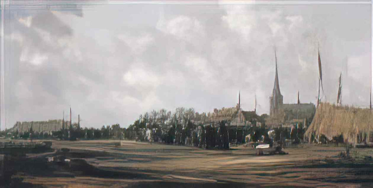 Salomon van Ruysdael s j van ruysdael paardenmarkt te valkenburg zuid Art A4 Photo Print
